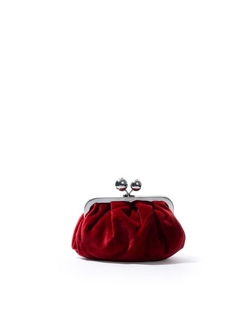 Borsa Pasticcino Small Valance in velluto Rosso WEEKEND MAX MARA | 2525516115600002